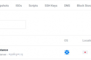 Vultr的控制面板
