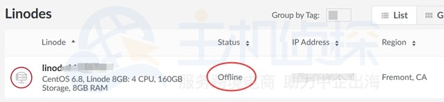 Linode账户欠费停机如何恢复的教程