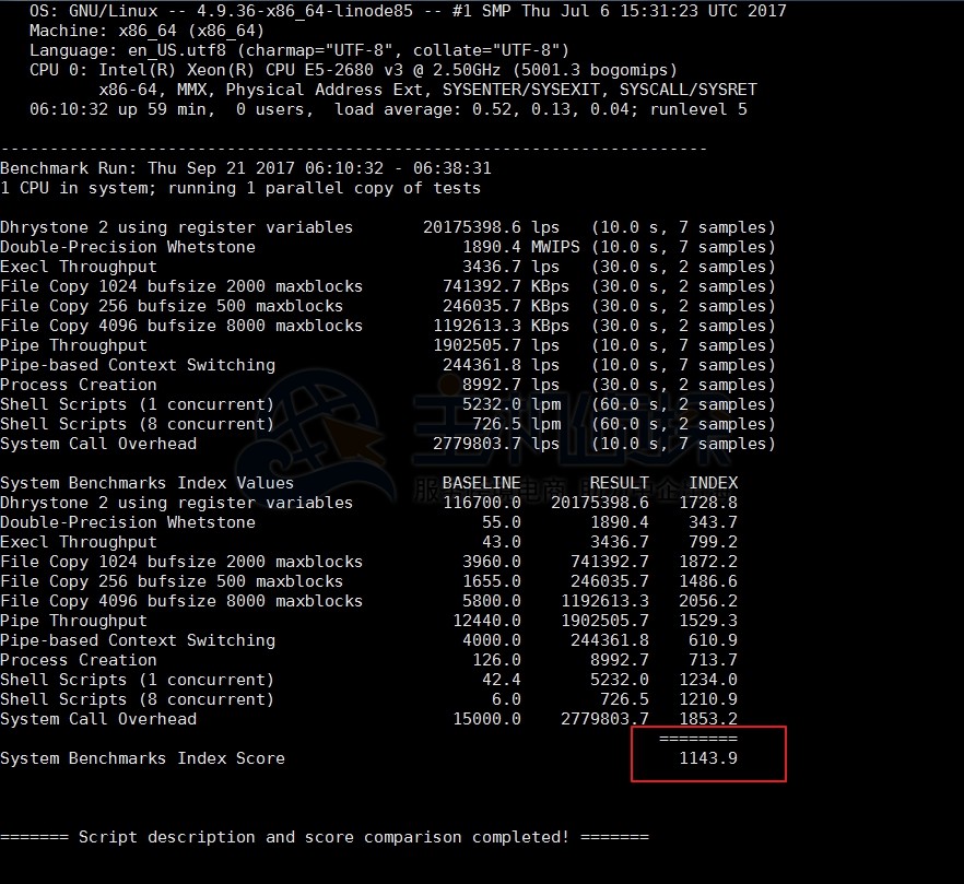 Linode VPS:新加坡数据中心性能速度测评
