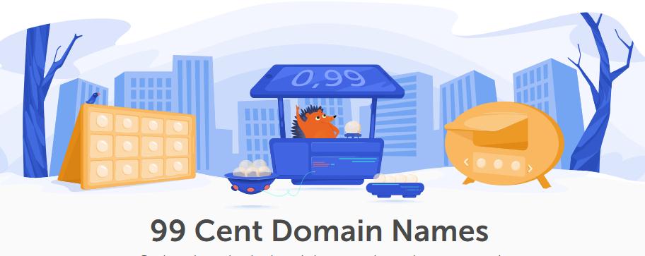 namecheap域名优惠低至0.99美元域名