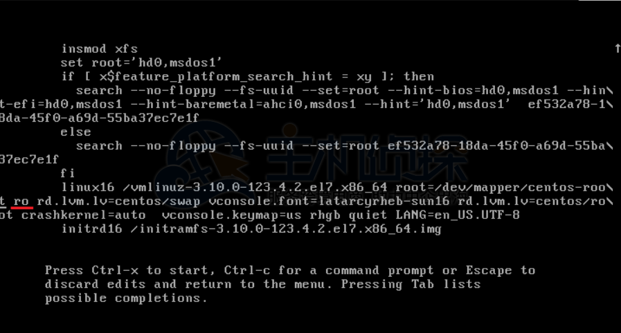 Centos7忘记root密码解决办法