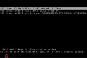 centos 7系统内核编辑选项