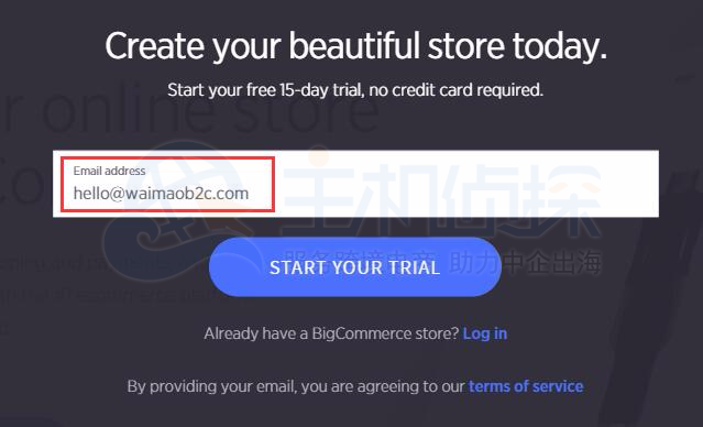 BigCommerce的账户