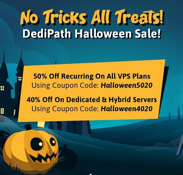 DediPath万圣节活动