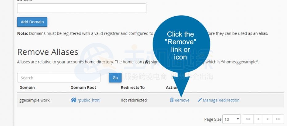 HostEase主机cPanel面板设置域别名