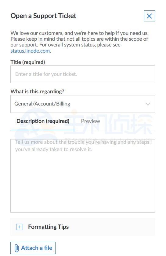 Linode账户服务器
