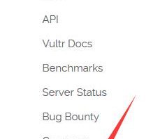 vultr官方网站首页底部