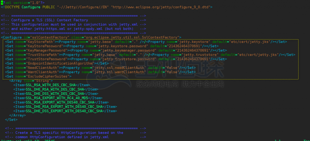 jetty-ssl.xml文件