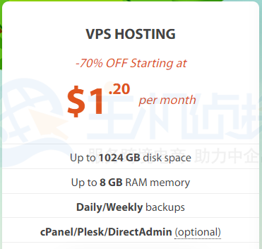 Hostens VPS三折促销