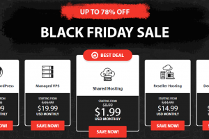 A2Hosting黑五活动