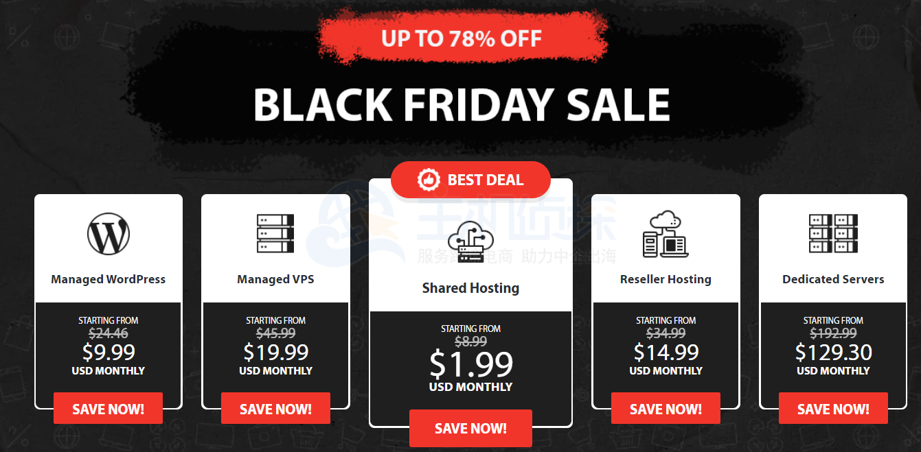 A2Hosting黑五活动