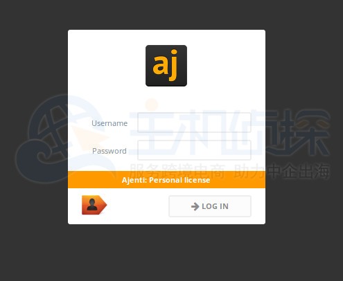 访问和配置Ajenti