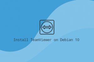 Debian 10上安装TeamViewer