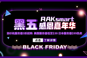 RAKsmart美国服务器黑五活动