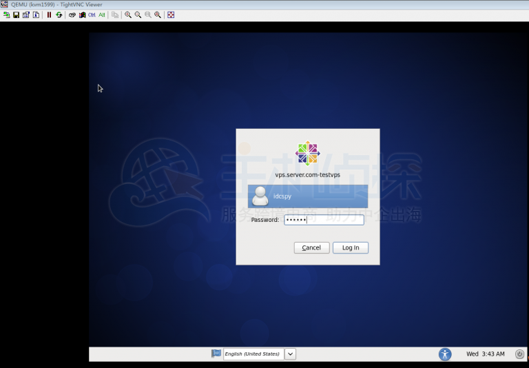 RAKsmart centos桌面化界面