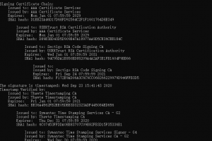 OV代码签名证书安装成功