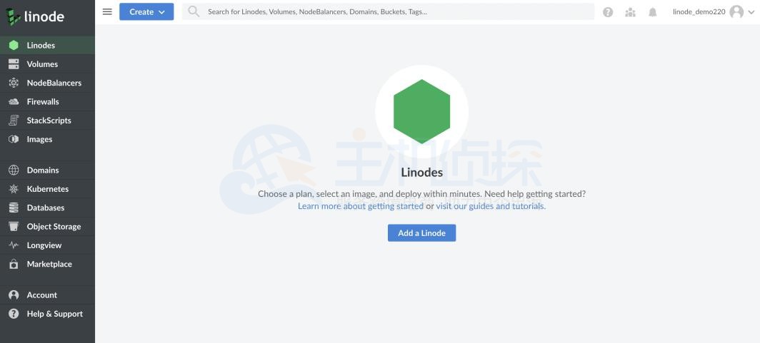 美国主机商linode云管理面板