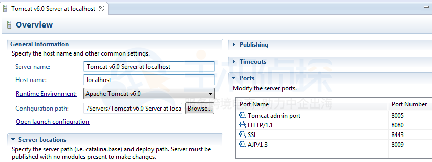 Tomcat修改端口号