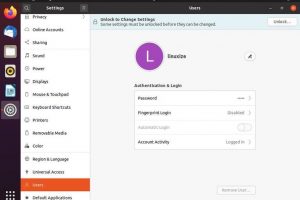Ubuntu 20.04上添加和删除用户