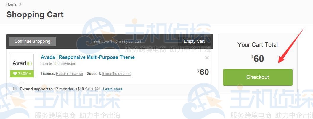 Themeforest主题模板购买教程