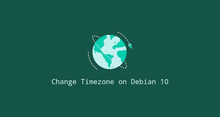 Debian 10设置和更改时区教程