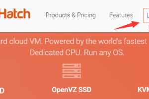 Hosthatch账户登录