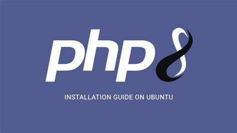 Install PHP 8 on Ubuntu 20.04