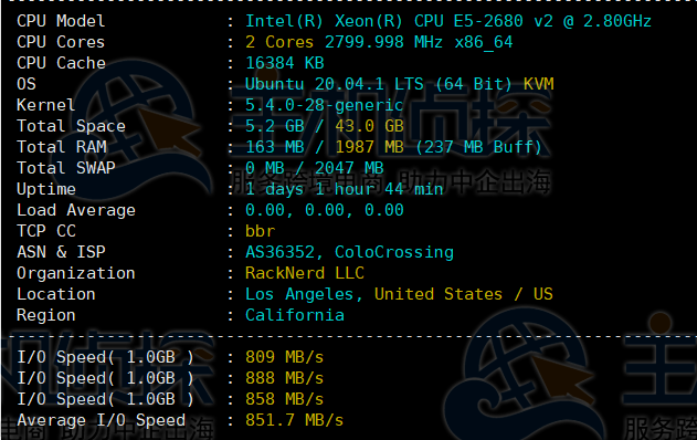 RackNerd VPS荷兰机房评测
