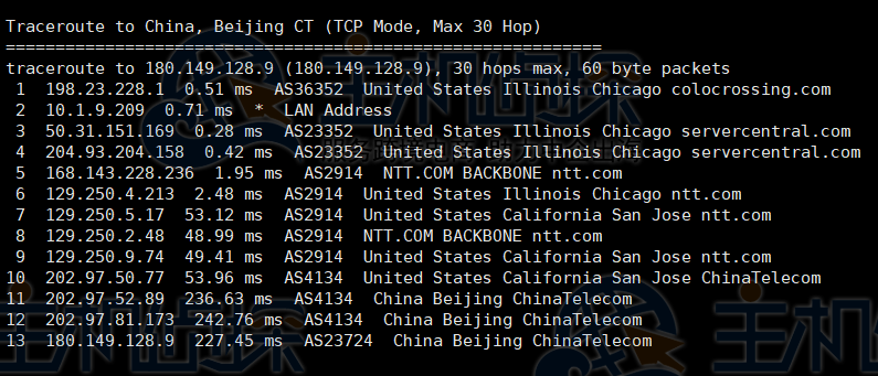 RackNerd芝加哥机房评测