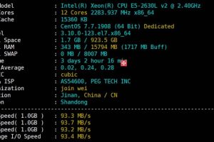RAKsmart日本服务器性能测评