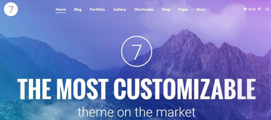 Themeforest The7主题
