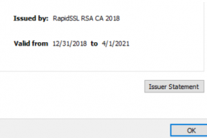 RapidSSL RSA CA 2018
