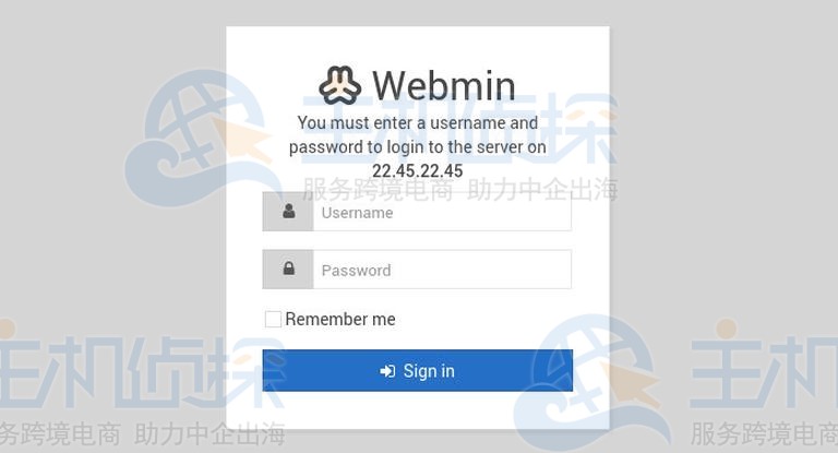 Debian10安装Webmin