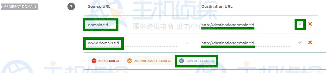 namecheap域名重定向