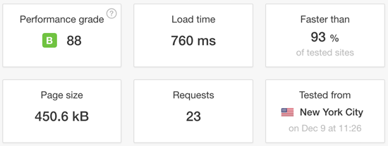 DreamHost性能测试