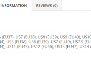 Additional Information标签图