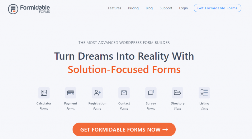 WordPress用户注册表单插件推荐-Formidable Forms