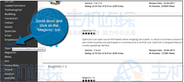 GreenGeeks一键安装Magento