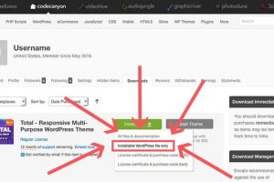 ThemeForest主题安装