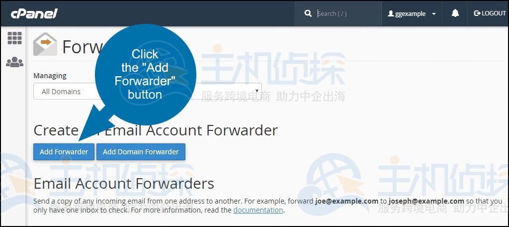 GreenGeeks主机设置电子邮件转发