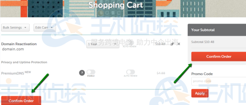 Namecheap续订过期域名教程