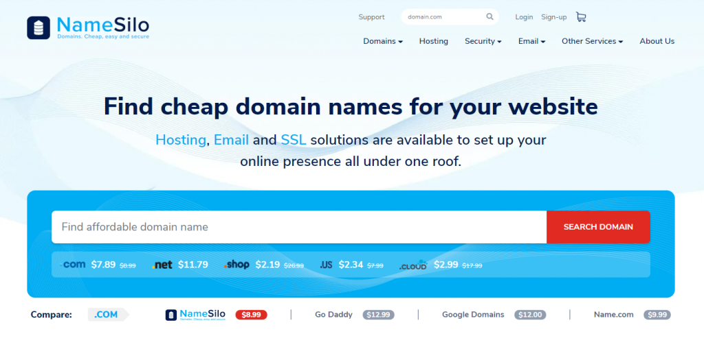 NameSilo域名注册商