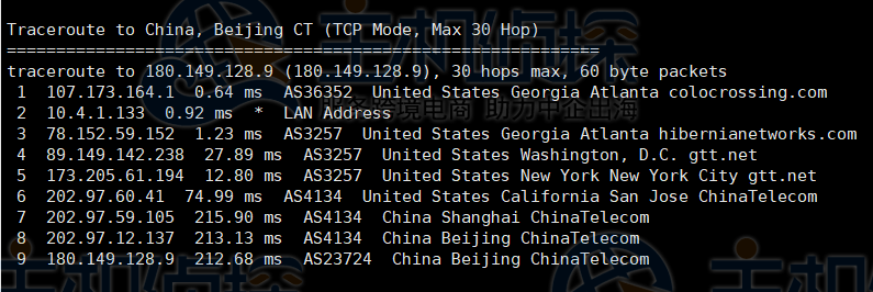 RackNerd亚特兰大机房评测