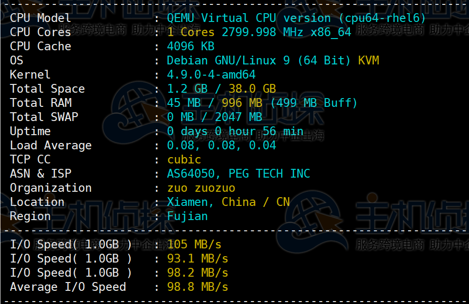 RAKsmart日本VPS测评