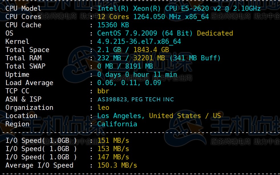 RAKsmart洛杉矶服务器评测