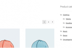 WooCommerce更改产品分类顺序