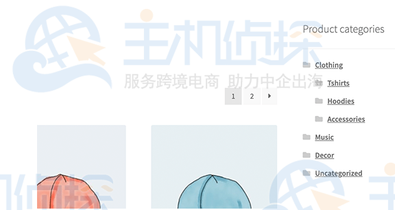 WooCommerce更改产品分类顺序