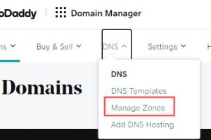 如何更改GoDaddy域名的MX记录
