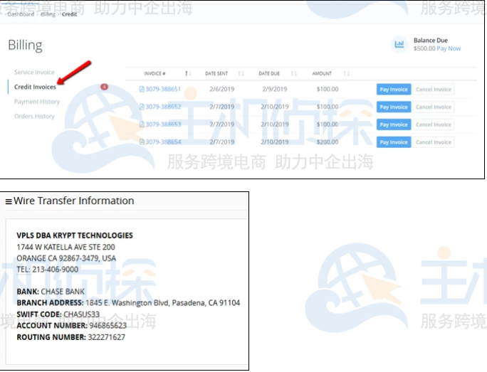 添加新信用的过程