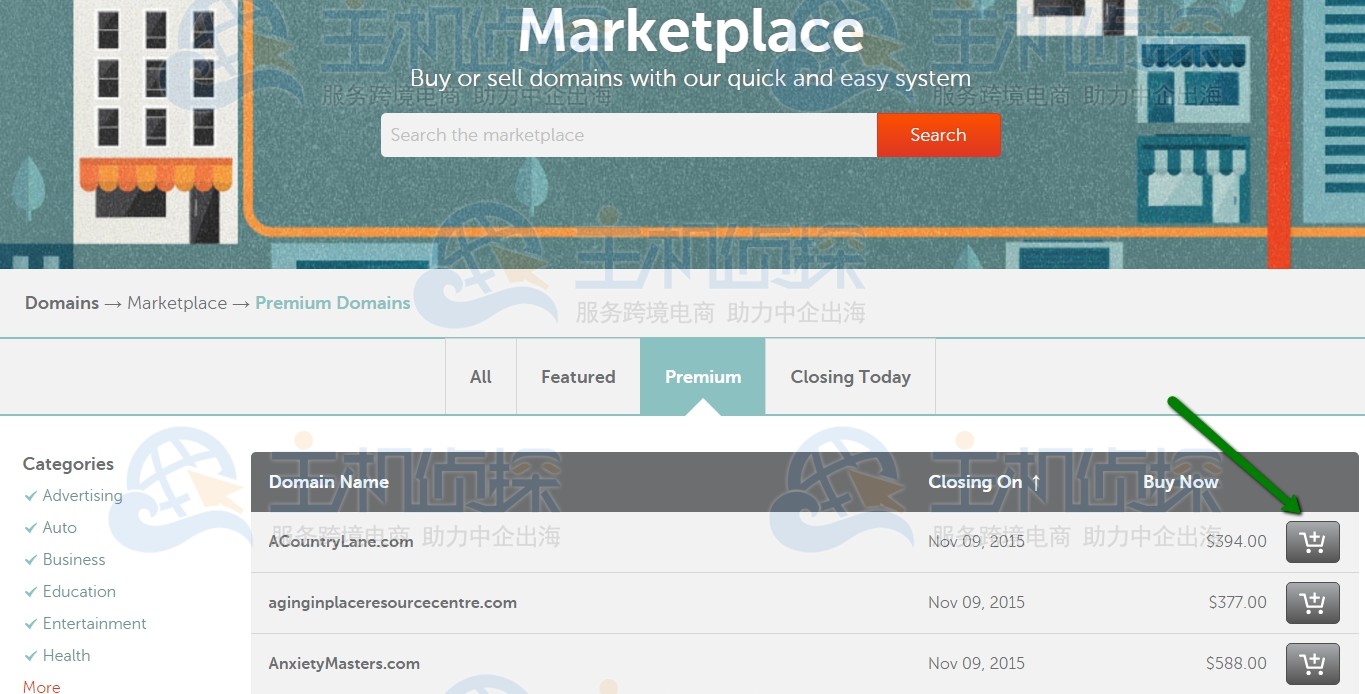 namecheap域名市场